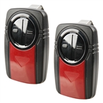 2x Garage Door Opener Remote Red Control Universal Replacement for Liftmaster Chamberlain Craftsman Linear Multicode Genie Overhead Door Wayne Dalton Stanley (380UT)