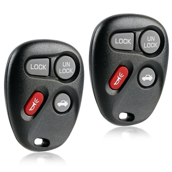 2 New Keyless Entry Remote Key Fob for 1997-2000 Century Regal Intrigue Grand Prix (10246215)