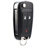 New Keyless Entry Remote Flip Key Fob for 2010-2016 Equionx Sonic Terrain (OHT01060512)