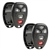 2 New Just the Case Keyless Entry Remote Key Fob Shell for 22733524