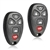 2 New Keyless Entry Remote Key Fob for Chevy Pontiac Saturn Buick 22733524