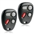 2 New Keyless Entry Remote Key Fob for 1998-2001 Astro Blazer Jimmy Safari Bravada (15732805)