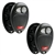 2 New Just the Case Keyless Entry Remote Key Fob Shell for L2C0007T 3BTN