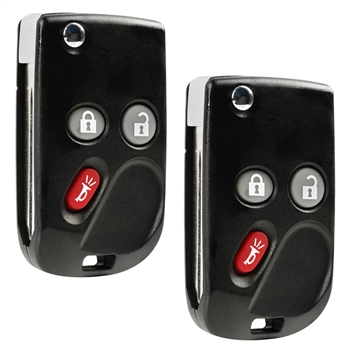 2 New Flip Keyless Entry Remote Key Fob for LHJ011