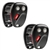 2 New Just the Case Keyless Entry Remote Key Fob Shell for LHJ011