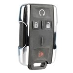 New Keyless Entry Remote Start Key Fob for M3N-32337100 Chrome