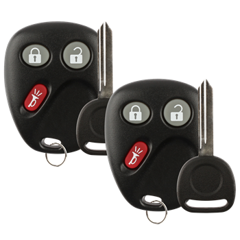 2 New Keyless Entry Remote Fob for 15008008 + B102 Key