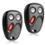 2 New Keyless Entry Remote Key Fob for 15008008, 15008009, 15051014