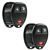 2 New Just the Case Keyless Entry Remote Key Fob Shell for 15913420