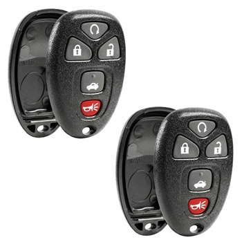 2 New Just the Case Keyless Entry Remote Key Fob Shell for 15912860