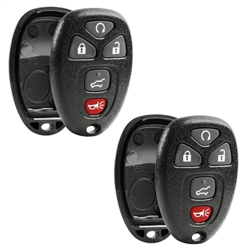 2 New Just the Case Keyless Entry Remote Key Fob Shell for 15913415