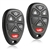 2 New Keyless Entry Remote Key Fob for 15913427