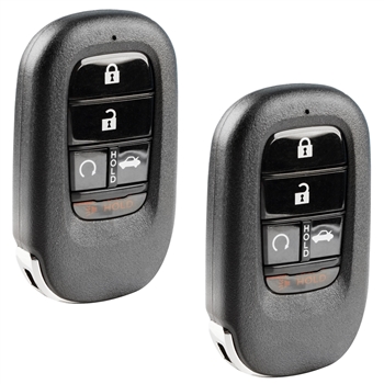 2x Remote Start Key Fob Keyless Entry 5btn for Honda Accord 4A Chip (KR5TP-4)