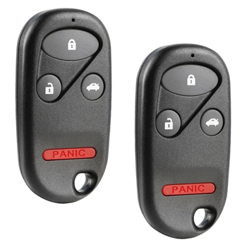 2 New Keyless Entry Remote Key Fob for 1998-2002 Honda Accord & 1999-2003 Acura TL (KOBUTAH2T)
