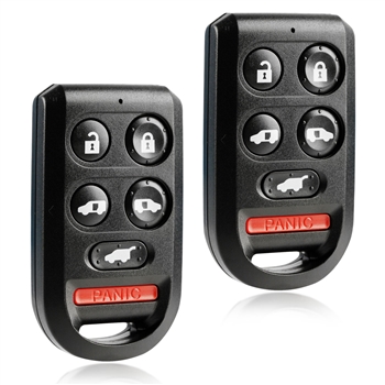 2 New Keyless Entry Remote Key Fob for 2005-2010 Honda Odyssey (OUCG8D-399H-A) 6BTN