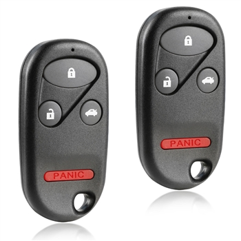 2 New Keyless Entry Remote Key Fob for 1997-2001 Honda CR-V & 2000-2009 Honda S2000 (E4EG8DJ)