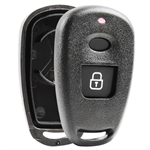 Remote Key Fob Shell Strap Case Replacement for 2001-2003 Hyundai Elantra Santa Fe (OSLOKA-510T)
