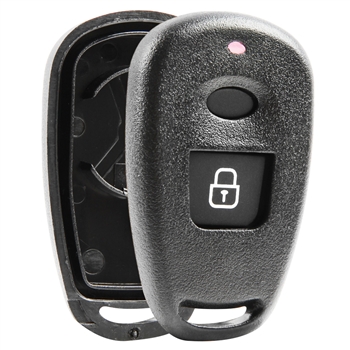Remote Key Fob Shell Strap Case Replacement for 2001-2003 Hyundai Elantra Santa Fe (OSLOKA-510T)