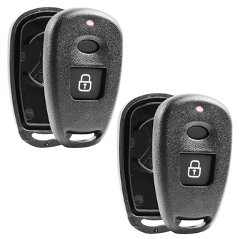 2x Remote Key Fob Shell Strap Case Replacement for Hyundai OSLOKA-510T