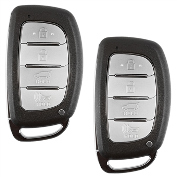 2x Remote Key Fob Smart 4btn for Hyundai Tucson (95440-D3100, TQ8-FOB-4F07)