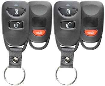 2 New Just the Case Keyless Entry Remote Key Fob Shell for Hyundai Kia (OSLOKA-320T)