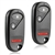 2 New Keyless Entry Remote Key Fob for 1994-1997 Honda Accord & 1996-2000 Civic (A269ZUA106)