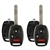 2 New Just the Case Keyless Entry Remote Key Fob Shell - No Slot ( MLBHLIK-1T, N5F-S0084A)