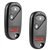 2 New Keyless Entry Remote Key Fob for 2001-2005 Honda Civic & 2003-2007 Honda Pilot (NHVWB1U521, NHVWB1U523)