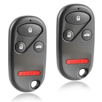 2 New Keyless Entry Remote Key Fob for 2002-2004 Honda CR-V (OUCG8D-344H-A)