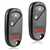 2 New Keyless Entry Remote Key Fob for Honda CR-V Civic Si Element (OUCG8D-344H-A)