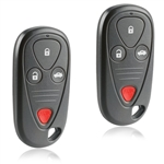 2 New Keyless Entry Remote Key Fob for 2001-2004 Acura CL RL TL (E4EG8D-444H-A)