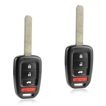 2 New Keyless Entry Remote Key Fob for 2016-2019 Honda Accord Civic (MLBHLIK6-1TA)