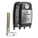 Remote Key Fob Shell Smart 4btn Suv Case For Kia (TQ8-FOB-4F06)