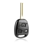 Key Fob Remote 3-Button Replacement for 1998-2005 Lexus ES300 GS300 GS400 GS430 IS300 LS400 (HYQ1512V, 4C)