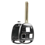 Remote Long Blade Key Fob Shell Case Replacement for 1997-2005 Lexus ES300 GS300 GS400 GS430 IS300 LS400 (HYQ1512V)