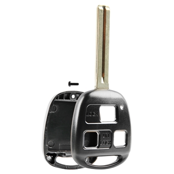 Remote Long Blade Key Fob Shell Case Replacement for 1997-2005 Lexus ES300 GS300 GS400 GS430 IS300 LS400 (HYQ1512V)