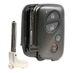Remote Key Fob Shell Case Replacement for 2010-2019 Lexus RX350 RX450H CT200h GX460 (HYQ14AAB, HYQ14ACX, HYQ14AAF)