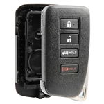 Remote Key Fob Shell Case Replacement for 2015-2020 Lexus NX300 NX300H NX200T LX570 RX350 RX350L RX450h RX450hL (HYQ14FBA, HYQ14FBB)