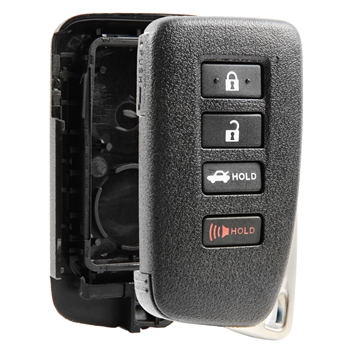 Remote Key Fob Shell Case Replacement for 2015-2020 Lexus NX300 NX300H NX200T LX570 RX350 RX350L RX450h RX450hL (HYQ14FBA, HYQ14FBB)