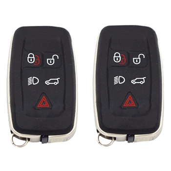 2 New Keyless Entry Remote Smart Key Fob for 2010-2015 Land Rover & Range Rover (LR024070, KOBJTF10A)
