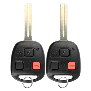 2 New Keyless Entry Remote Key Fob for 1999-2003 Lexus RX300 (N14TMTX-1)