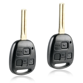 2 New Keyless Entry Remote Key Fob for Lexus RX330 RX350 RX400h RX450h (HYQ12BBT)