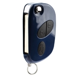 Key Fob Remote Flip 3-Button Replacement for 2005-2011 Maserati GranTurismo Quattroporte (RX2TRF937)