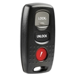 Key Fob Remote 3-Button Replacement for 2001-2009 Mazda 3 6 Protege 5 (KPU41704)