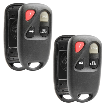 2 New Just the Case Keyless Entry Remote Key Fob Shell for Mazda (KPU41805, KPU41848)