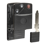 Remote Key Fob Shell Case 3btn with Insert for Mazda CX-7 CX-9 Speed 6 (BGBX1T458SKE11A01)