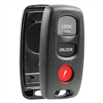 Remote Key Fob Shell Case Replacement for 2001-2009 Mazda 3 6 Protege 5 (KPU41846, KPU41704, KPU41794, KPU41706)