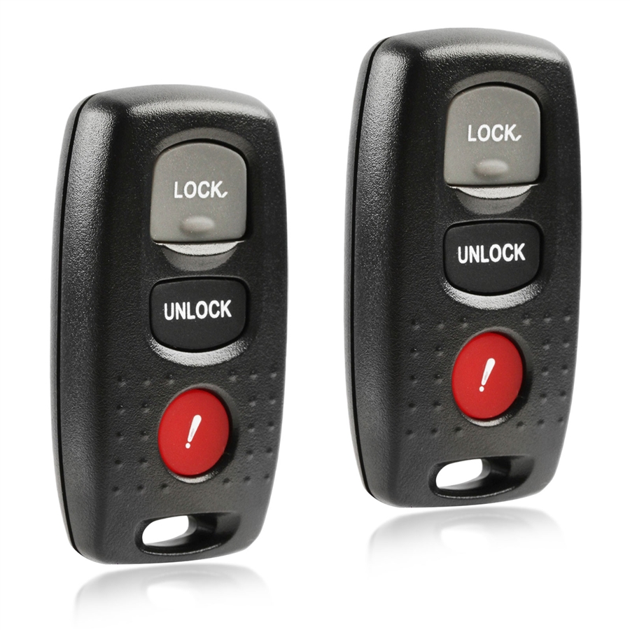 2 Key Fob Keyless Entry Remote for Mazda 3 6 2003 2004 2005 2006