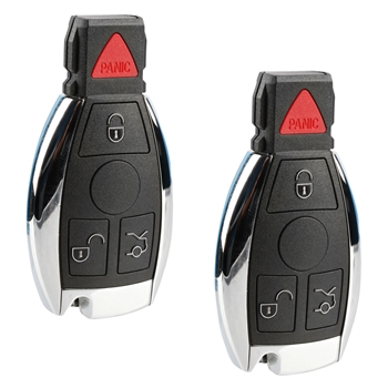 2 New Keyless Entry Remote Key Fob for Mercedes IYZ3312