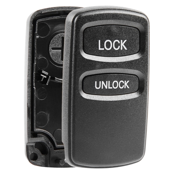 Remote Key 2btn Fob Shell Case Replacement for Mitsubishi (OUCG8D-525M-A, OUCG8D-522M-A)